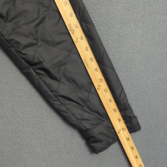 The North Face Jacket Men's XL Black Fort Point Flannel Snap Reversible Shacket - Picture 6 of 12